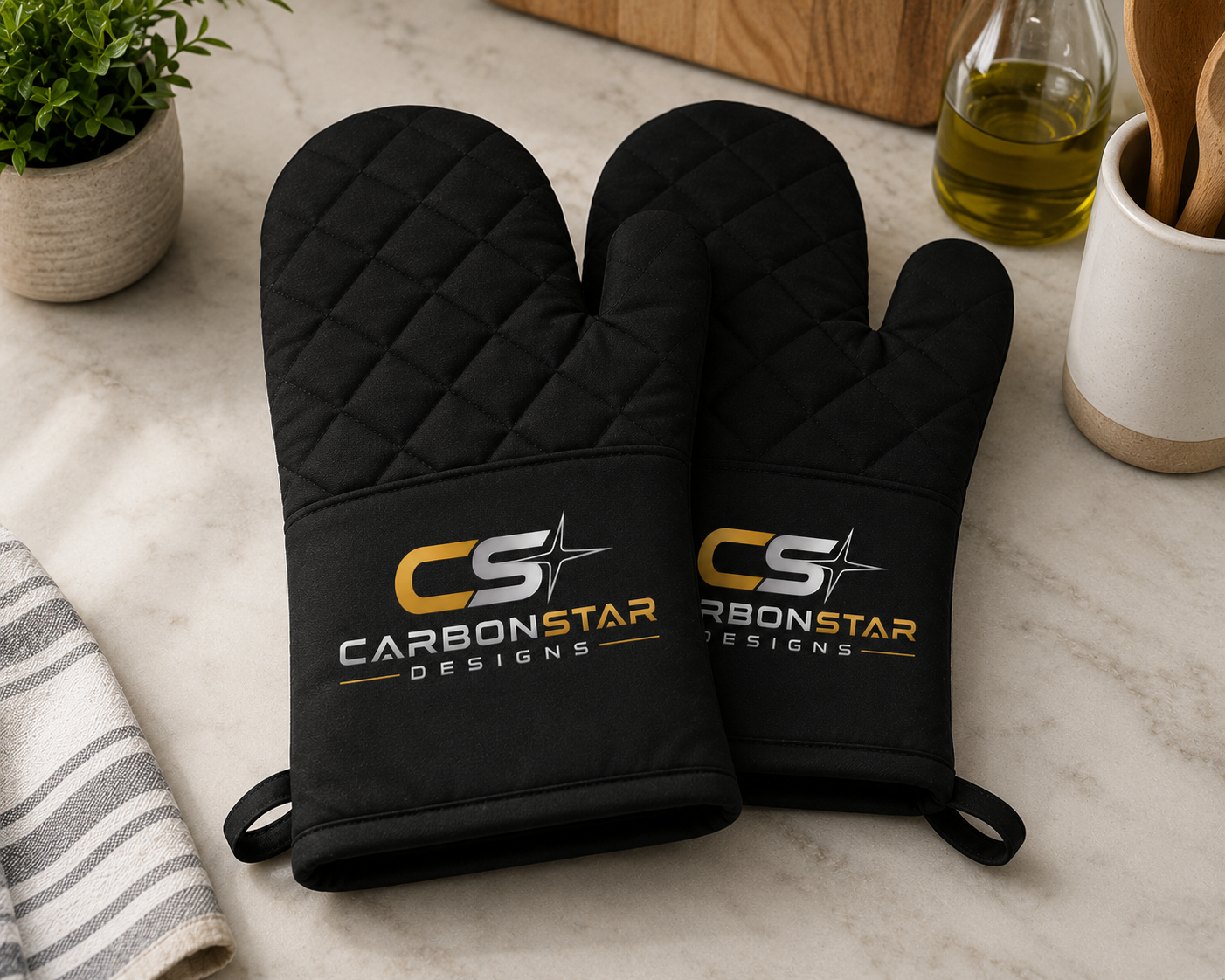 Oven Mitts (2-pack) personalized gift