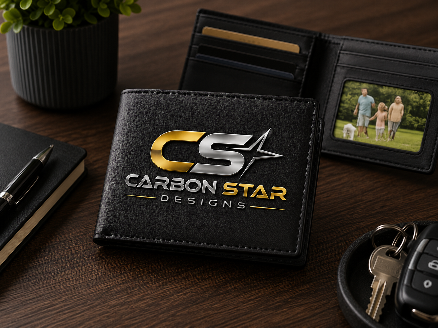 Men's Wallet personalized gift