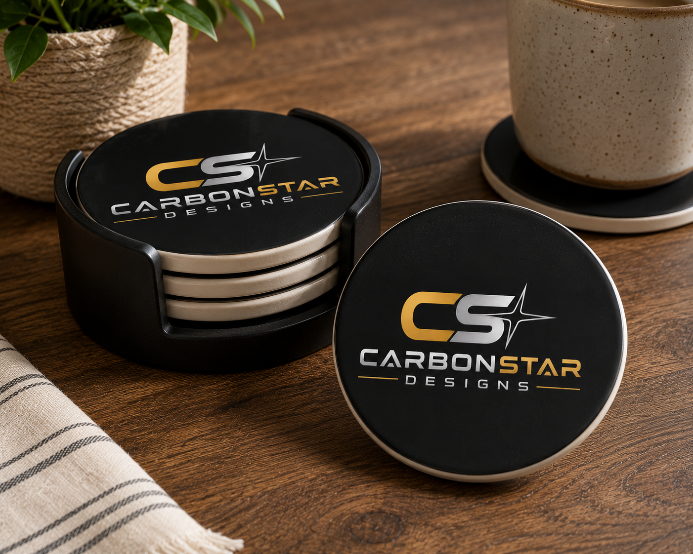 Ceramic Coasters (4-pack) personalized gift