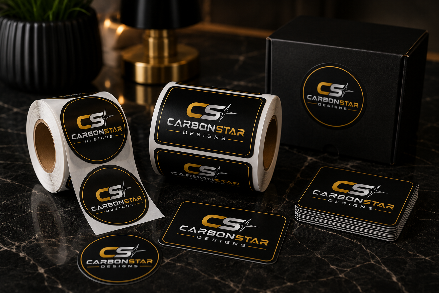 Stickers & Labels business service category