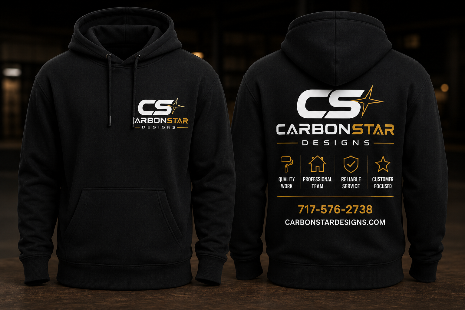 Company Pullover Hoodies business service