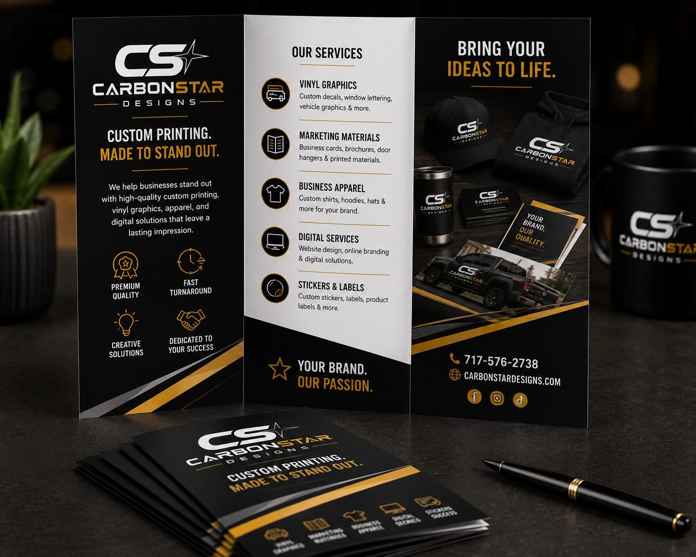 Brochures business service